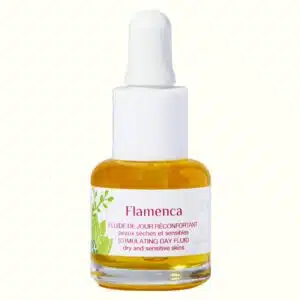 Flamenca organic facial fluid for dry and sensitive skin - Douces Angevines