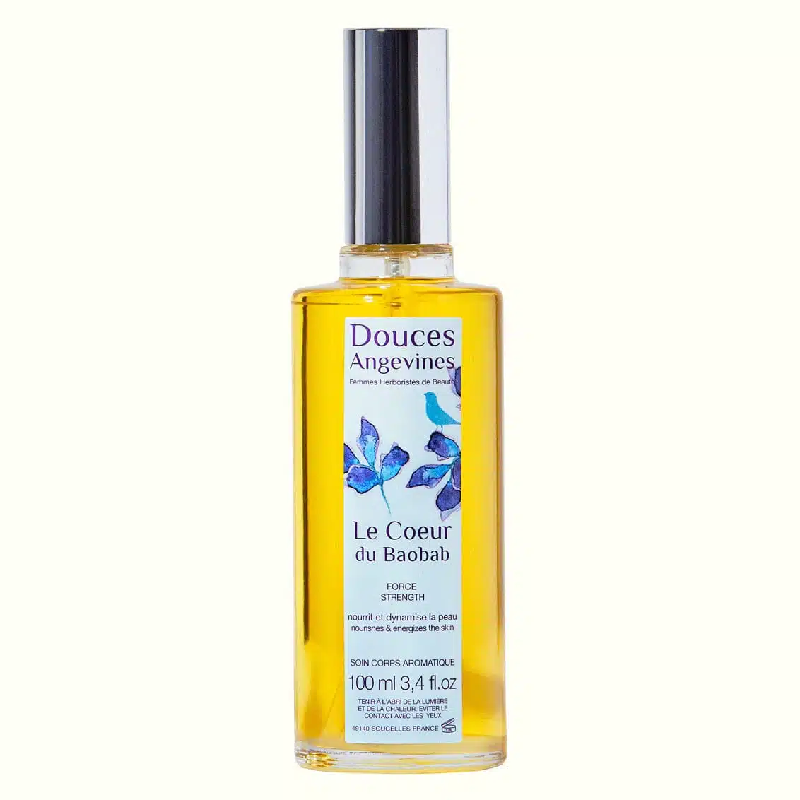 Le Coeur du Baobab organic nourishing body fluid - Douces Angevines