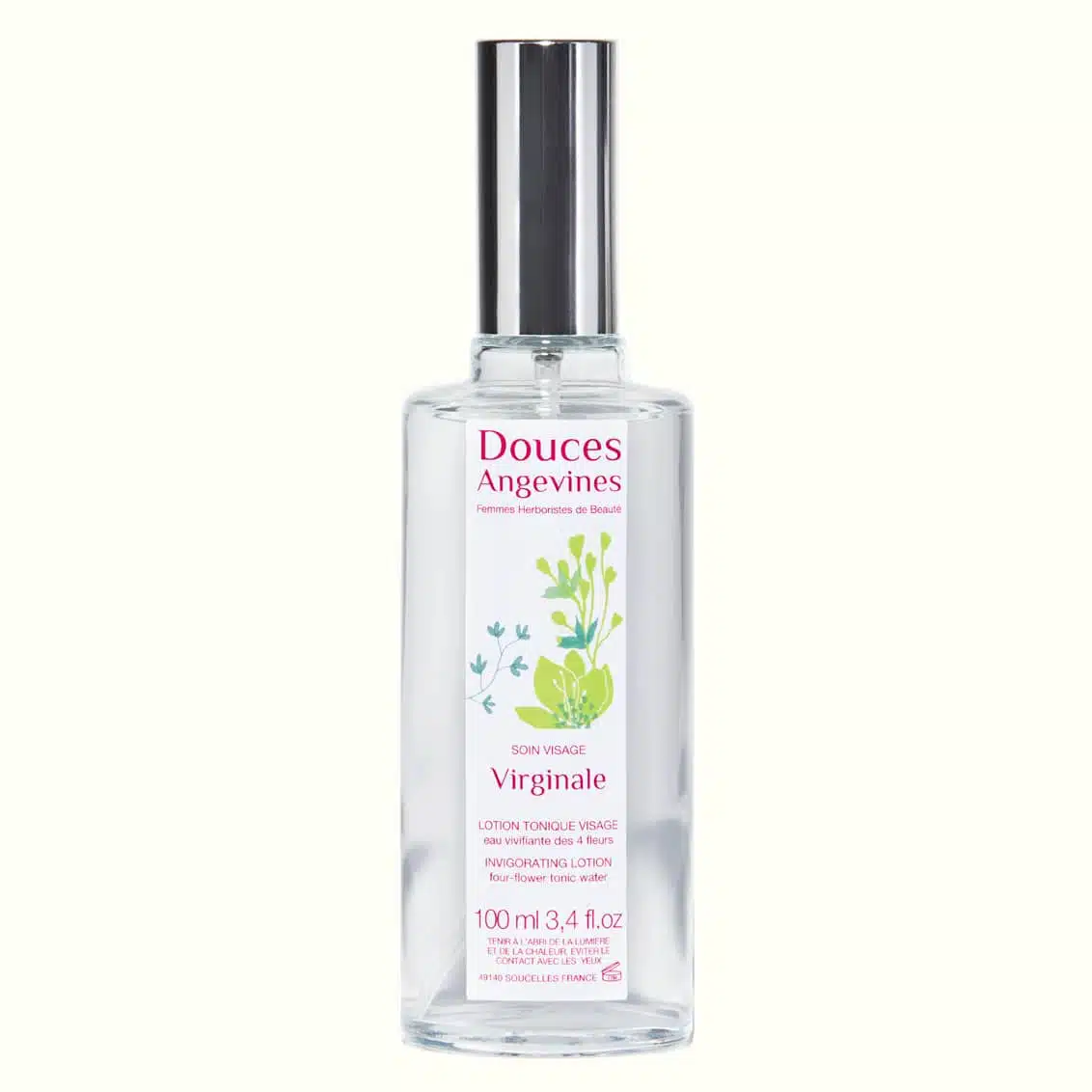 Virginale organic face tonic lotion - Douces Angevines