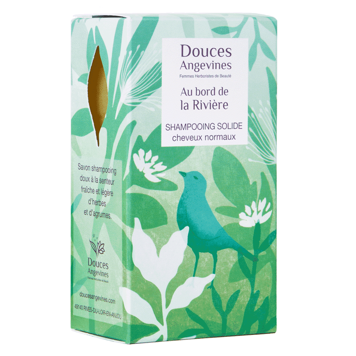 Au Bord de la Rivière organic solid shampoo - Douces Angevines