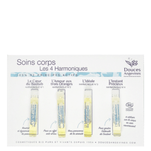 Doses d'essai fluides corps bio Les 4 Harmoniques - Douces Angevines