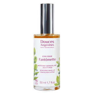 Fantomette cleansing fluid make-up remover organic face in travel size - Douces angevines