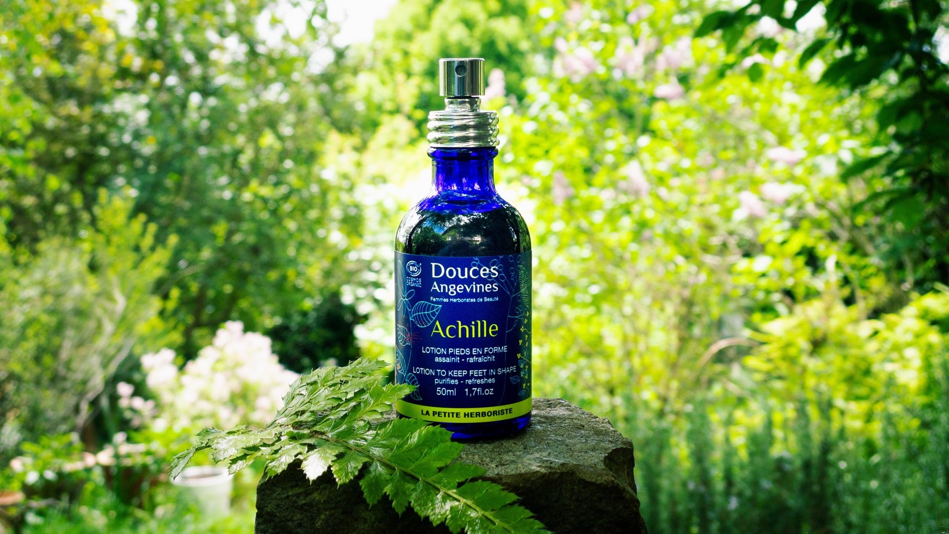 Achille lotion assainissante pieds frais toniques bio