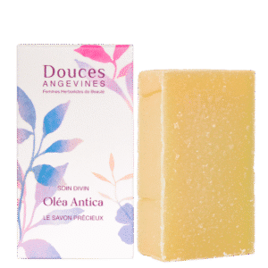 Savon bio saponifié à froid Oléa Antica avec son étui